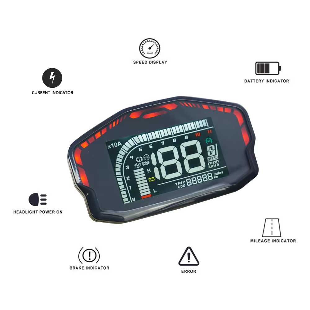 SIAECOSYS DKD LCD Velocímetro  - Kelly Kls7230S Controller avaliação e preço