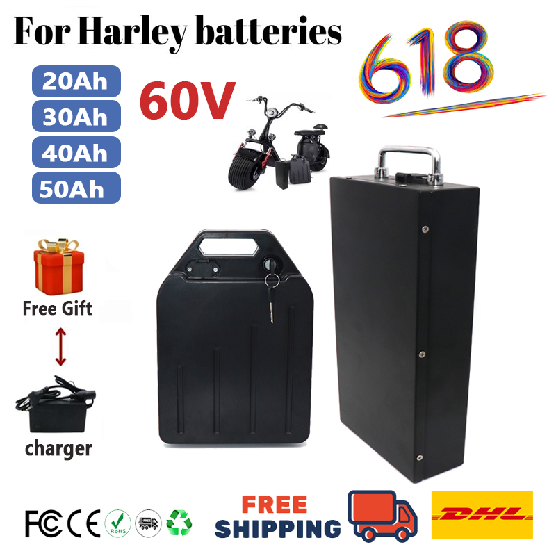 Bateria de Lítio 18650 para Mo - 60V 50Ah Electric Scooter Battery avaliação e preço