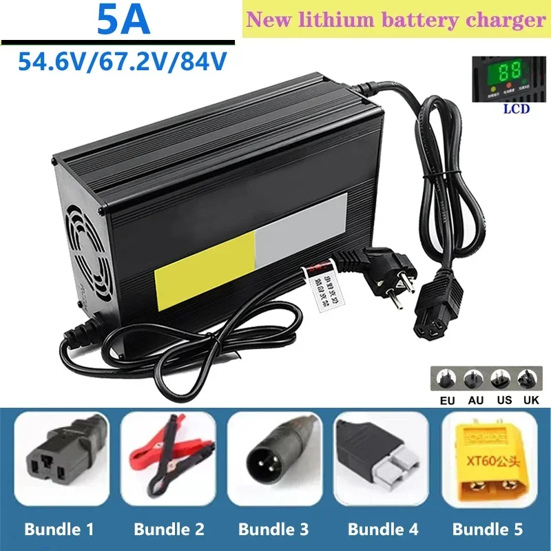 Carregador de bateria de lítio - 84V 20A Smart Charger avaliação e preço