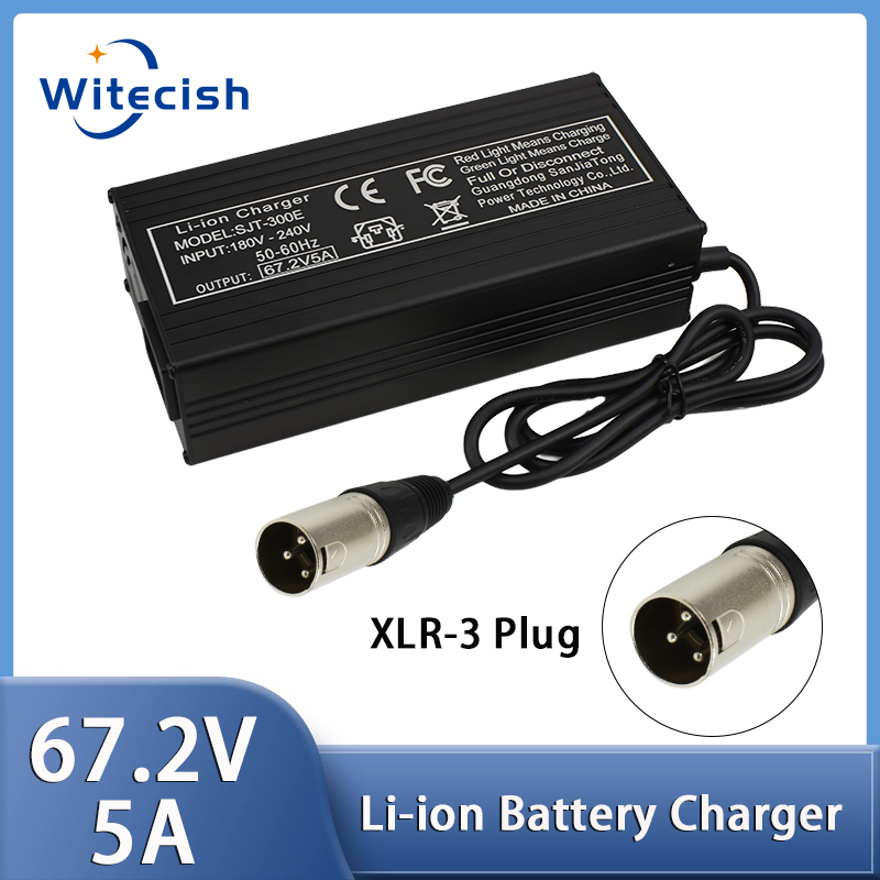 Carregador Rápido 60V 67.2V/5A - 84V 20A Smart Charger avaliação e preço